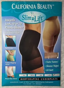 California Beauty Slim n Lift Bodyshaping Unterhose Vintage Shapewear XXL Nude Hellbraun - Bild 1 von 9