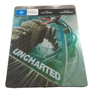 Uncharted 4K (2022) - Limited Edition Steelbook Ultra HD Blu-Ray | New - Picture 1 of 6