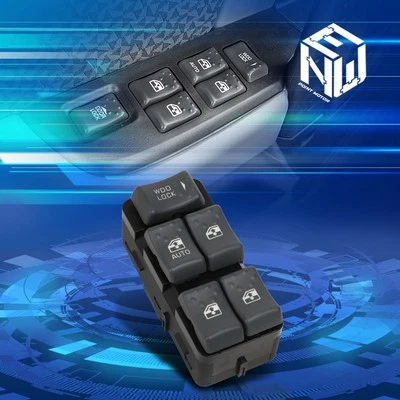 适用于 01-05 Pontiac Aztek 司机侧主控制窗开关替换件 — 第 1/4 张图片