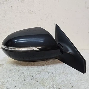 Kia Sportage 2010-2015 Drivers Side O/S Power Fold Wing Mirror Black - Picture 1 of 4