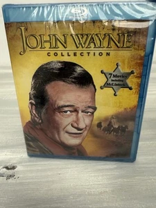 John Wayne Collection (Blu-Ray, 2012, 2-Disc Set) 7 Movies New Sealed - Picture 1 of 4