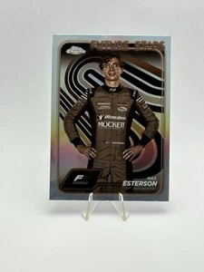 2024 Topps Chrome Formula 1 F3 Drivers Future Stars Sepia Max Esterson #59 - Bild 1 von 2