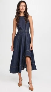 NEW Cinq A Sept Zelda Dress Indigo 0-14 - Picture 1 of 3