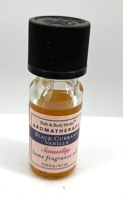 Aceite de fragancia para el hogar Bath & Body Works BLACK GROSELLA VAINILLA sensualidad 0,33 oz Foto 1 de 2