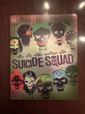 Suicide Squad Steelbook - Blu-Ray/3D Theatrical Cut Steelbook Foto 1 de 4
