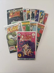 Claw the Unconquered #1-12 Complete Run Full Set DC Comics Bronze Set - Picture 1 of 1