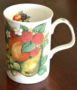 Roy Kirkham ORCHARD (Fruit) Coffee Mug Tea Cup ~  Bone China ~ England  VGC - Picture 1 of 5