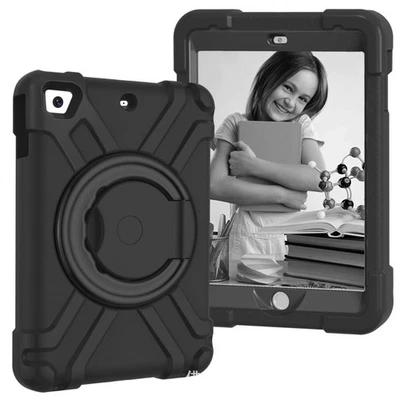 Rotating Rugged Case For iPad 9.7" 5th 6th Generation Mini 1/2/3 7.9" Air 10.9" - Image 1 of 4
