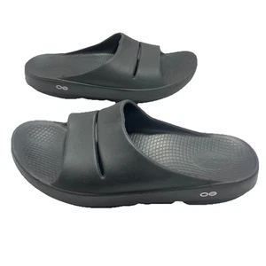 Oofos Infradito Nero Scivoli Comfort Taglia 10 Uomo/12 Donna’ - Foto 1 di 14