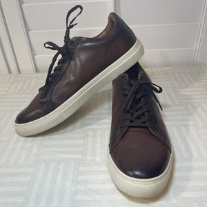 Thursday Boot Co. Premier Low Top Leather Sneakers Mens Size 12.5 Coffee Shoes - Picture 1 of 11