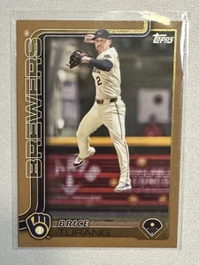 2025 Brice Turang Gold Parallel Topps Series 1 Baseball[0380/2025][#45] - Picture 1 of 2