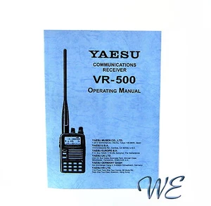 NEU Yaesu VR-500 Bedienungsanleitung Buch in Englisch - Bild 1 von 1