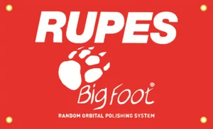 RUPES BIGFOOT Garage Wall Car Truck Racing Show Auto Banner Sign Flag - Picture 1 of 22