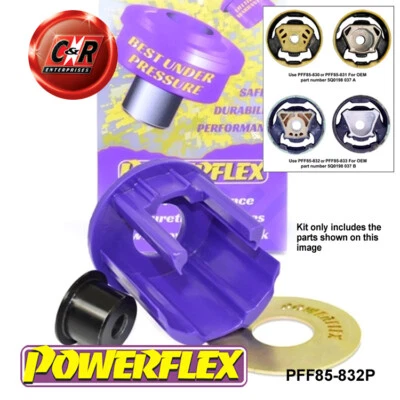 Powerflex Bajo Motor Mnt Grande Insertar Uso de Pista Para VW Tiguan MK2 2017on - Imagen 1 de 4
