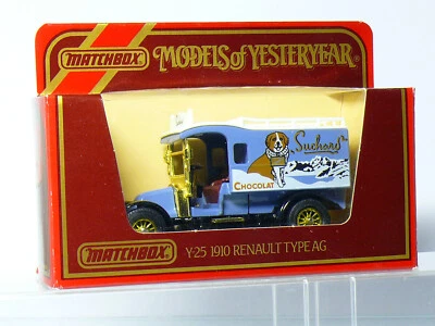 Matchbox Y-25 Models of Yesteryear - Renault 1910 Typ AG  Suchard  OVP - Bild 1 von 4