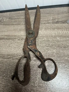 VINTAGE FABRIC SHEARS Scissors 15” - Picture 1 of 9