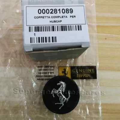 1 X Ferrari F430 458 California 488 из углеродного волокна ступицы колеса центральный колпак 281089 новый  - Изображение 1 из 3