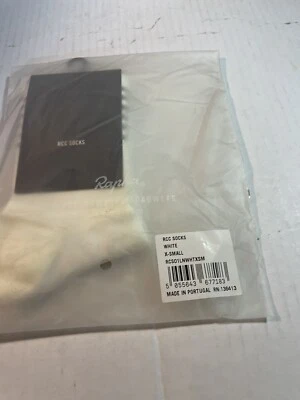 RAPHA RCC  Socks - SHORT White- Size X Small NWT - Image 1 of 4