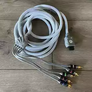 Cable de video componente trenzado de 12 pies para Wii Nintendo Psyclone Pro Series resistente - Imagen 1 de 3