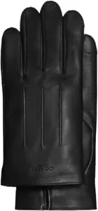 Coach Guanti Uomo Basic in Pelle Nappa (Nero, Xtra Large) - Foto 1 di 1