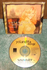 YOLANDITA MONGE -- SUSUSUSUBIR -- PROMO CD RARE 1997 WEA LATINA - Picture 1 of 2