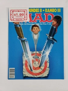 Mad Magazine #283 VG 1988 sticker on cover - Picture 1 of 13