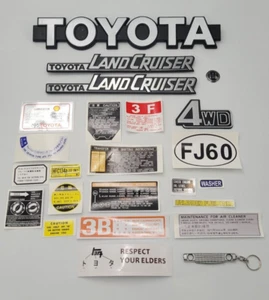 Fits Toyota Land Cruiser 1981-1990 FJ60 Emblem and decals set 3m Tape - Bild 1 von 4
