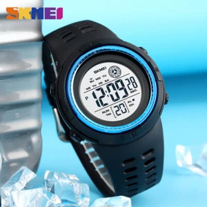 SKMEI Outdoor Sport Uhr Wasserdicht Digital Dual Time Unisex Armbanduhr 1773 2 - Bild 1 von 22