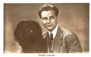 Walter Slezak * original postcard postcard * 2585