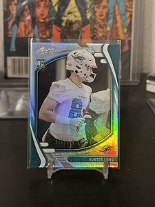 2021 Absolute Silver  #173 Hunter Long Rookie /250