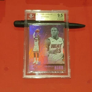 Tarjeta de novato Kendrick Nunn 2019-20 Essentials rosa - BGS9,5 GEMA COMO NUEVA - Miami Heat - Imagen 1 de 1