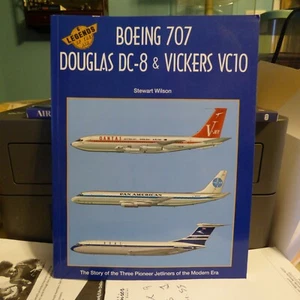 Boeing 707 Douglas DC-8 & Vickers VC10 - Stewart Wilson - Excellent Condition! - Picture 1 of 12