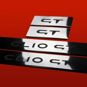 RENAULT CLIO MK4 Plaques de seuil de porte CLIO GT 5 portes Acier inoxydable 304 - Foto 1 di 10