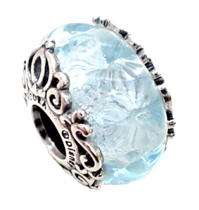 Authentic Pandora Disney Cinderella Murano Glass Charm 793073C00 - Picture 1 of 9