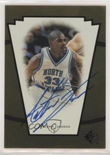 1998-99 SP Top Prospects Vital Signs Antawn Jamison #AJ Rookie Auto RC
