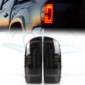 Par de luces traseras LED negras humo para Toyota Tacoma 2016-2022 - Imagen 1 de 13