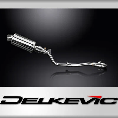 Silenciador escape completo 9" ovalado acero inoxidable Kawasaki KLX250H 06-07 KLX250S 09-20 Foto 1 de 4