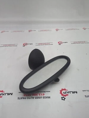 MINI Cooper R50 Rear View Mirror Housing OEM Manual Dimming Black Genuine - Image 1 of 4