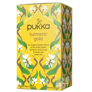Grüner Tee Kurkuma Gold Pukka Herbs Tee Aufguss Kräutertee Tea Time - Bild 1 von 1