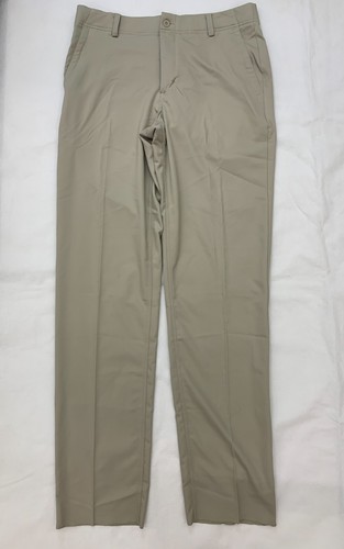 Nike Dri Fit Essential Flex Pantaloni Chino Uomo 30 Senza Orlo 35 5" Golf AJ6317 Khaki