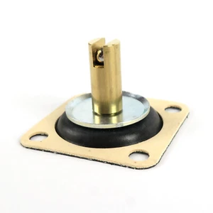 Pierburg 2E carburettor pump diaphragm 19mm short brass centre boss - Picture 1 of 2