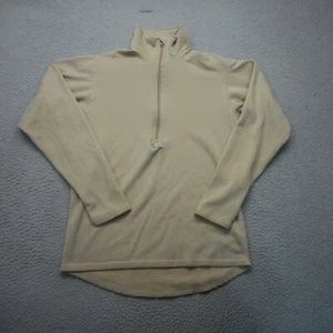 Camisa del Ejército de los Estados Unidos para Hombre Pequeña Bronceada Peso Medio Térmica Base Capa Media Cremallera - Imagen 1 de 10