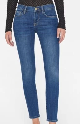 Frame Jeans Size 25 Le Skinny De Jeanne In Queens Way Wash Womens Jeans - Image 1 of 4