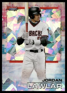 2021 Bowman's Best Jordan Lawlar Atomic Refractor #39 Arizona Diamondbacks - Picture 1 of 2