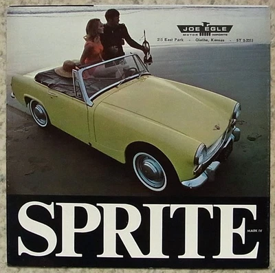 AUSTIN HEALEY SPRITE MK IV Car USA Sales Brochure March 1968 #S2-250M-3/68 - Image 1 of 3