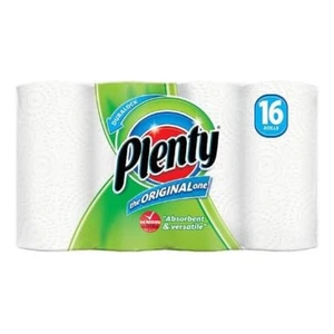 Viele Küchentücher weiß 16 Rollen Pack | hochsaugfähige Papierhandtuchrollen - Bild 1 von 1