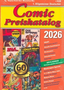 Allgemeiner Deutscher Comic Preiskatalog für 2026 SR Verlag neu Paperback - Picture 1 of 1