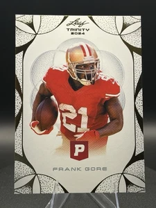 2024 Leaf Trinity Pristine Auction - Frank Gore #40 - Picture 1 of 3
