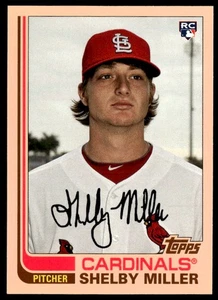 2013 Topps Archives #61 Shelby Miller Orange Day Glow - Bild 1 von 2