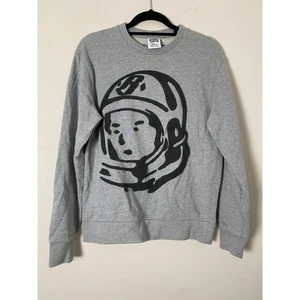 Billionare Boys Club Size S Grey Astro Helmet Crew Neck Sweatshirt - Picture 1 of 7